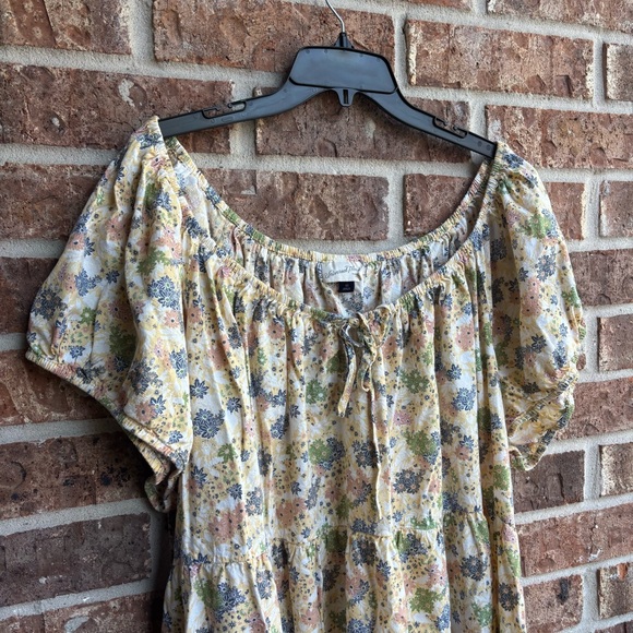 Universal Thread Multicolor Floral   Cottage core mini Dress - Picture 4 of 7